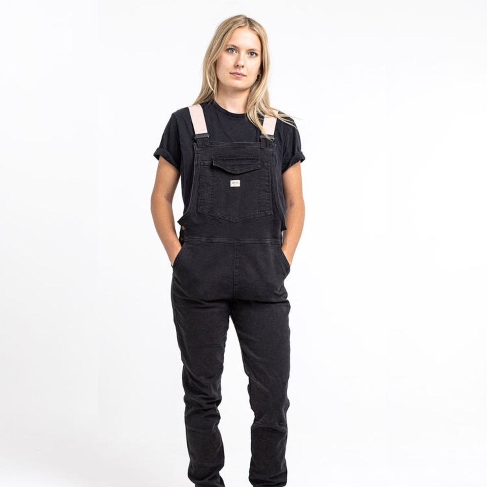 SOLD Black Denim Overalls for Women